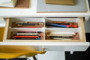 Best drawer organizers for a home office desk drawer with compartments
